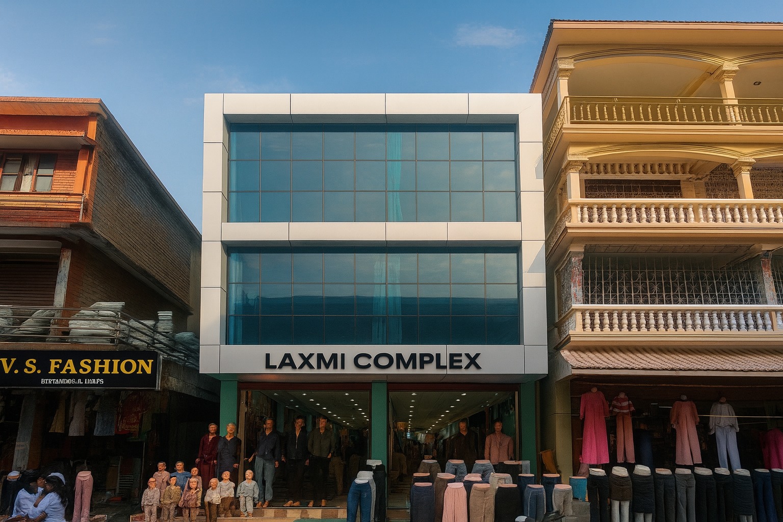 Shree Laxmi Multipurpose Co-operative Ltd. building at Birtamode-4, Jhapa